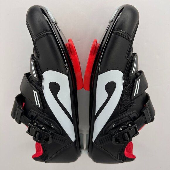 Peloton Unisex PL-SH-B-40 Black Delta Bike Snap Size 8M 10W Cycling Shoes Cleats - Picture 7 of 12